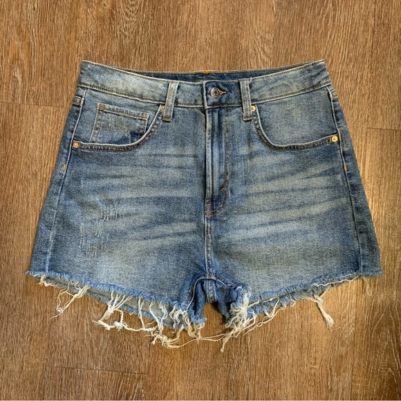 Wild Fable Highest Rise Mom Shorts Size 8 - Picture 1 of 8